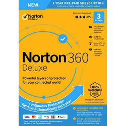 NORTON 360 STANDARD 3 PC 1 ROK