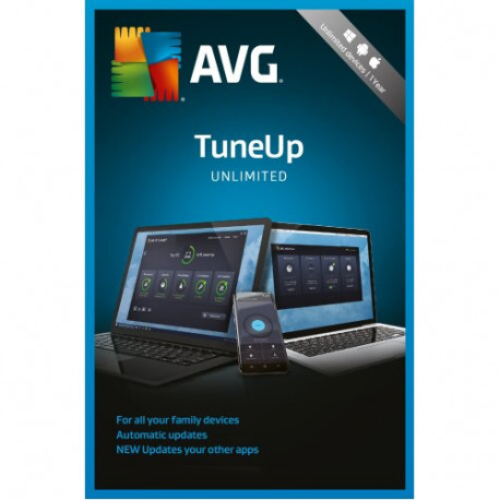 AVG TuneUp 2018 UnlimiteP6F8HTDd 2 Year Unlimited Devices