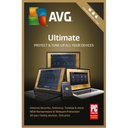 AVG Ultimate 2018 1 Year Unlimited Devices