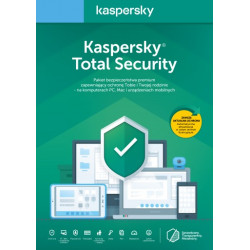 Kaspersky Total Security 2020 - 10 Devices - 1 Year - Antivirus, Secure VPN and Password Manager Included